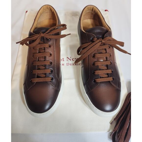 To Boot New York Adam Derrick Colton Brandy Nappa Calf Sneakers size 7.5M - Picture 5 of 12